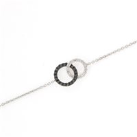 Bracelet Crivelli Woman in White Gold Diamante 0.07 Ct 370-XB1557 - 370-XB1557